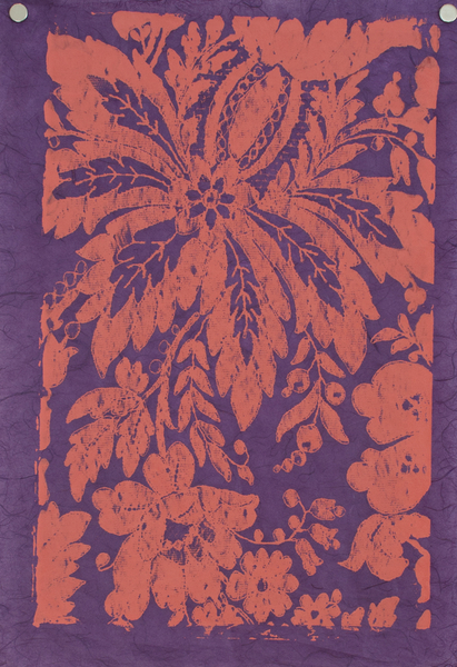 Found Flowers - Screenprint on Thai Unryu paper